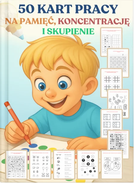 50 kart pracy na pamięć koncentrację skupienie