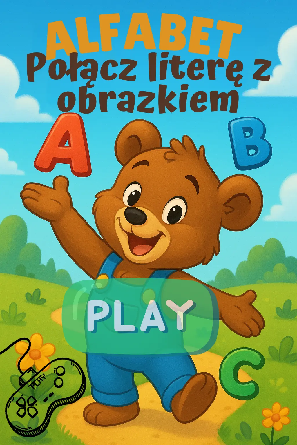 Okładka gry edukacyjnej Alfabet