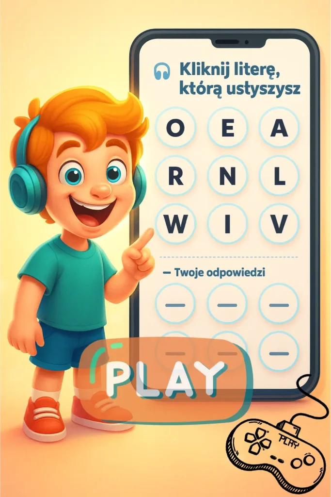Gra online kliknij literę