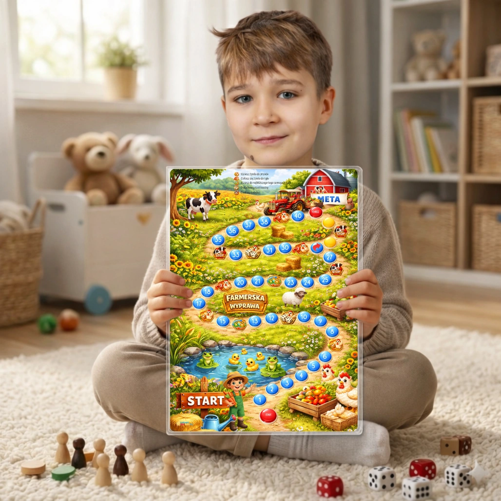 30 Gier Planszowych dla Dzieci – Edukacyjne Planszówki Rodzinne - obrazek 28