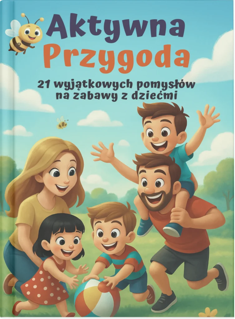 Okładka - Aktywna Przygoda Zabawy dla dzieci